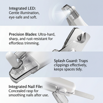 Paw Haus™ LED Precision Pet Nail Clippers
