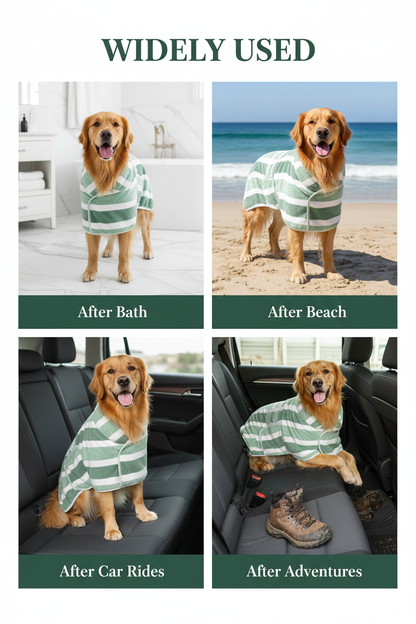 High Converting Dog Towel Collage